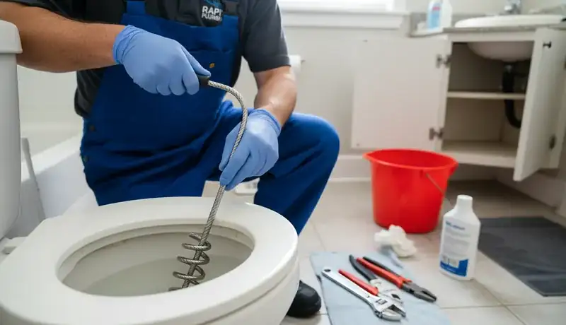 Expert Plumbing Pro - clogged-toilet-repair