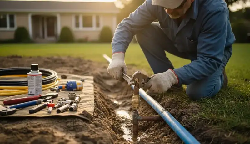 Expert Plumbing Pro - main-water-line-repair