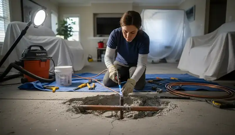 Expert Plumbing Pro - slab-leak-repair